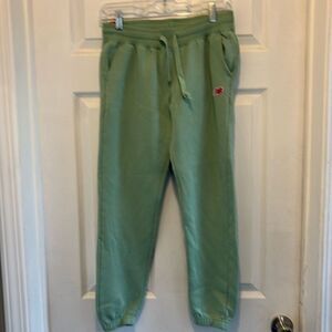 New Balance Girls' Sweatpants - Active Fleece Joggers size 14-16 mint green